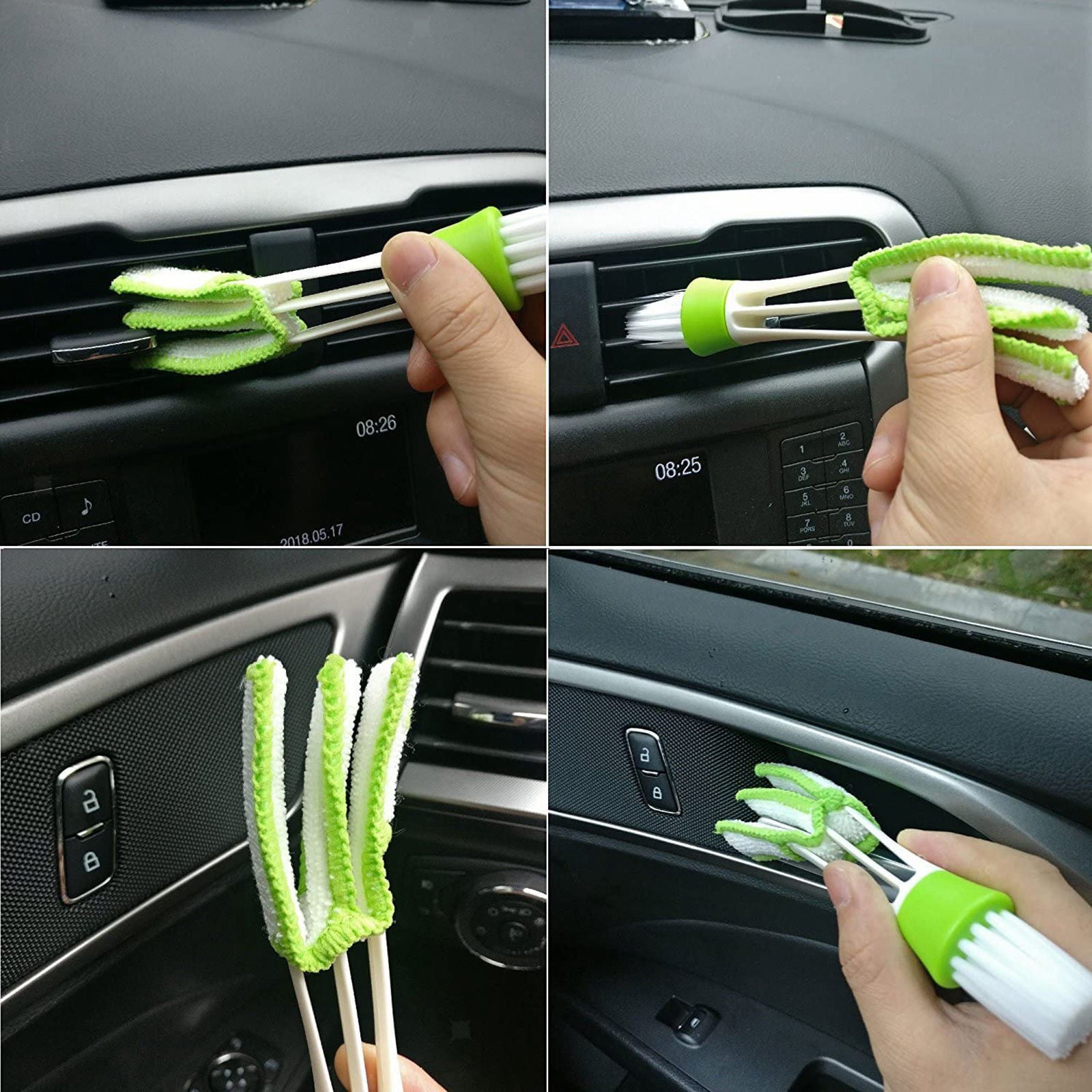 Professional Truck Car Detailing Brush Boar Hair Wheel Cleaning Tool Set