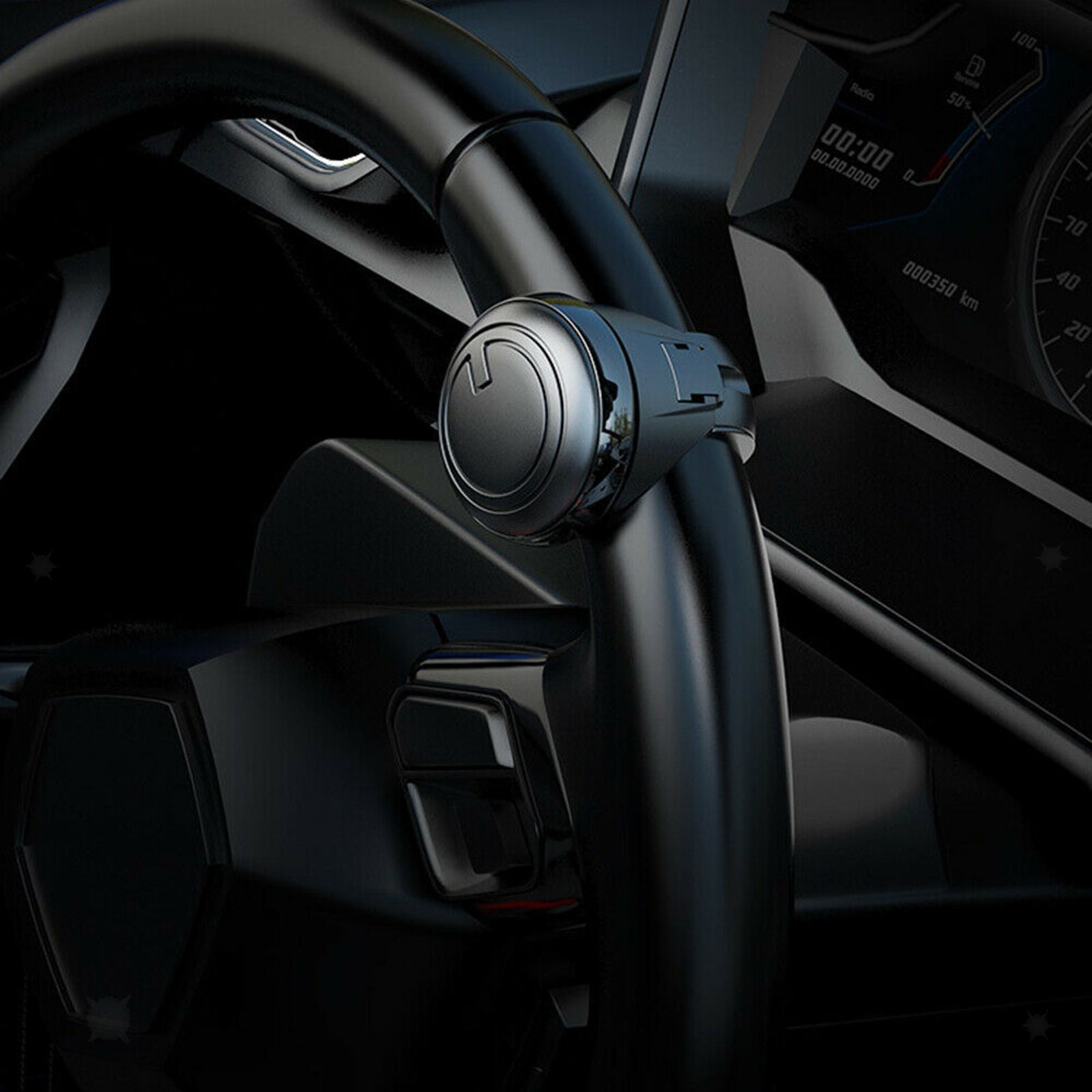 Universal Car Accessories Steering Wheel Power Handle Spinner Knob New
