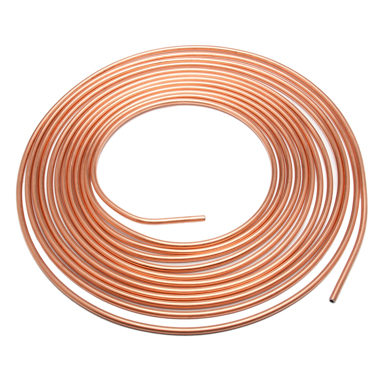 Brake Line Tubing Replacement 3/16 OD Full Size Nuts SAE Thread Anti-rust
