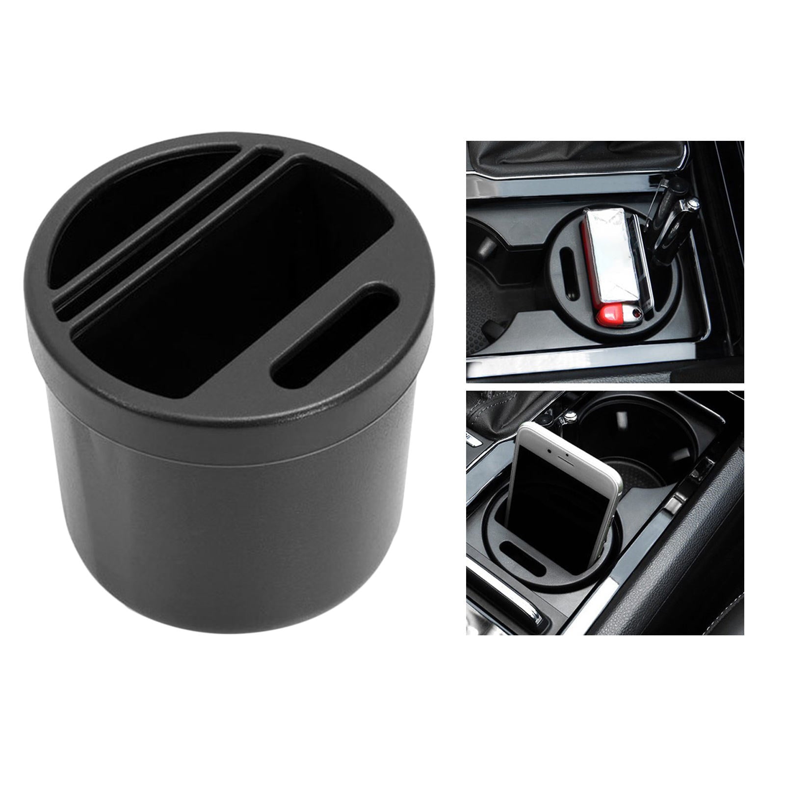 Car Coin Case Organizer Storage Box Card Money Holder Cup Car Accessories