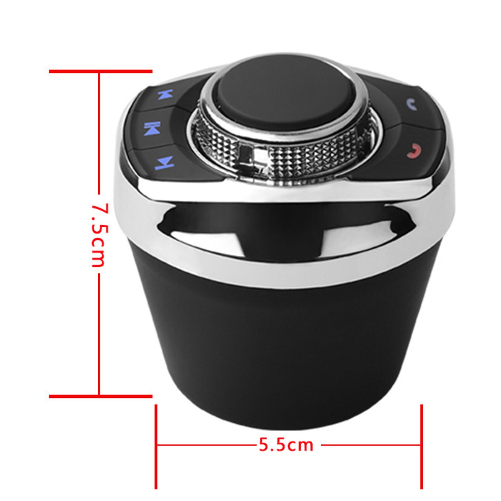 8 Keys Function Steering Wheel Control Button Adapter Switch with LED Light