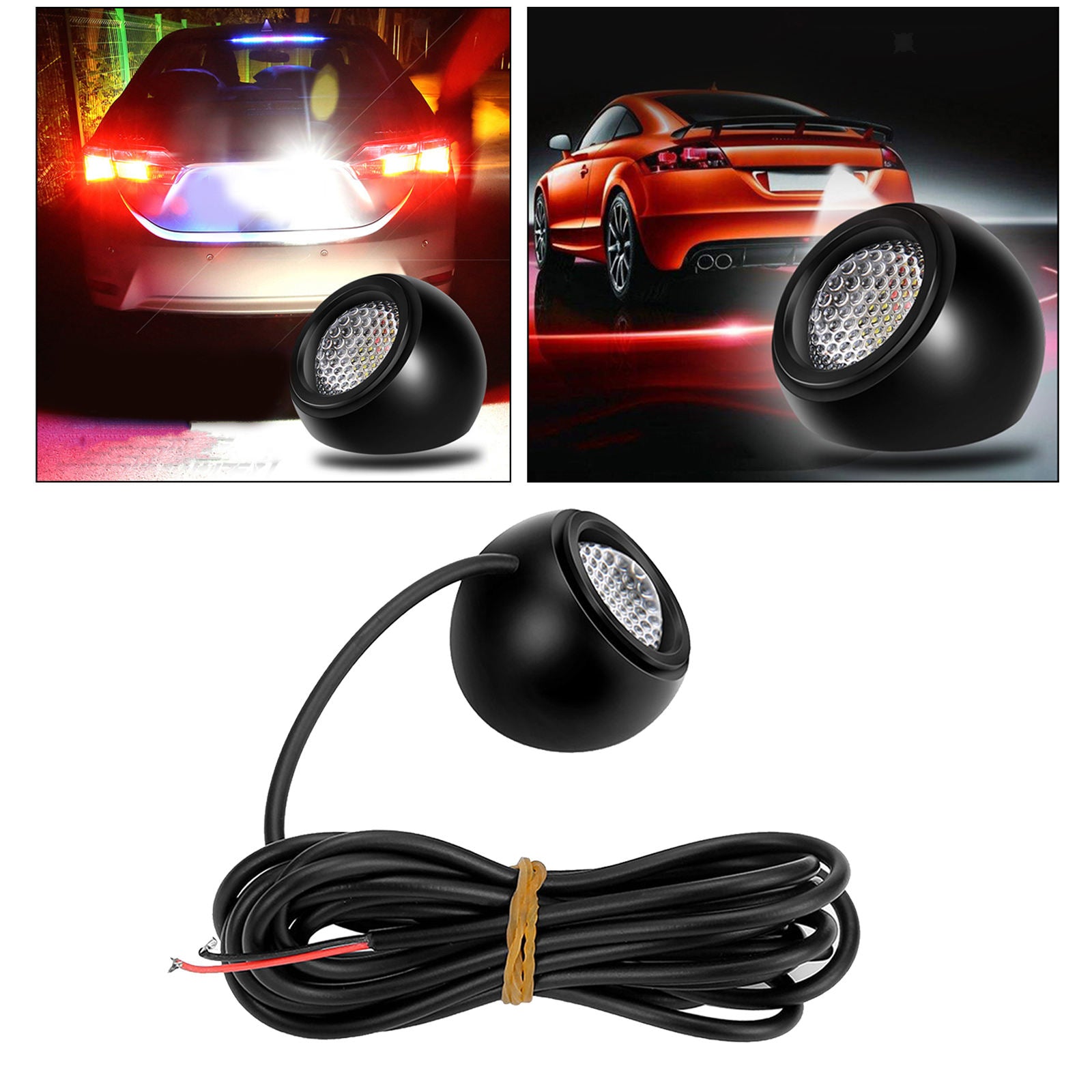 12V Waterproof Eagle Eye LED Car Fog Lights for Car Reverse Fog Light White