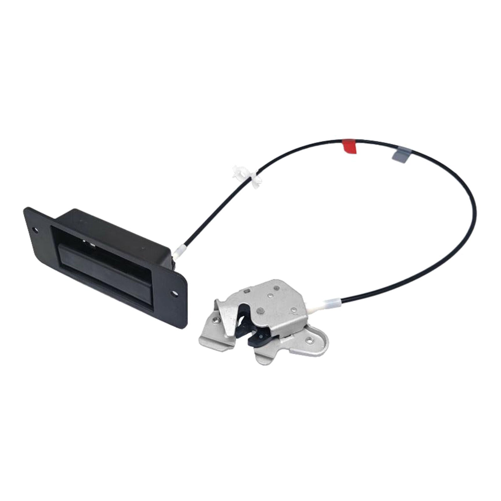 Hinged Rear Door Latch with Handle Compatible with Ford E150 E250 E350