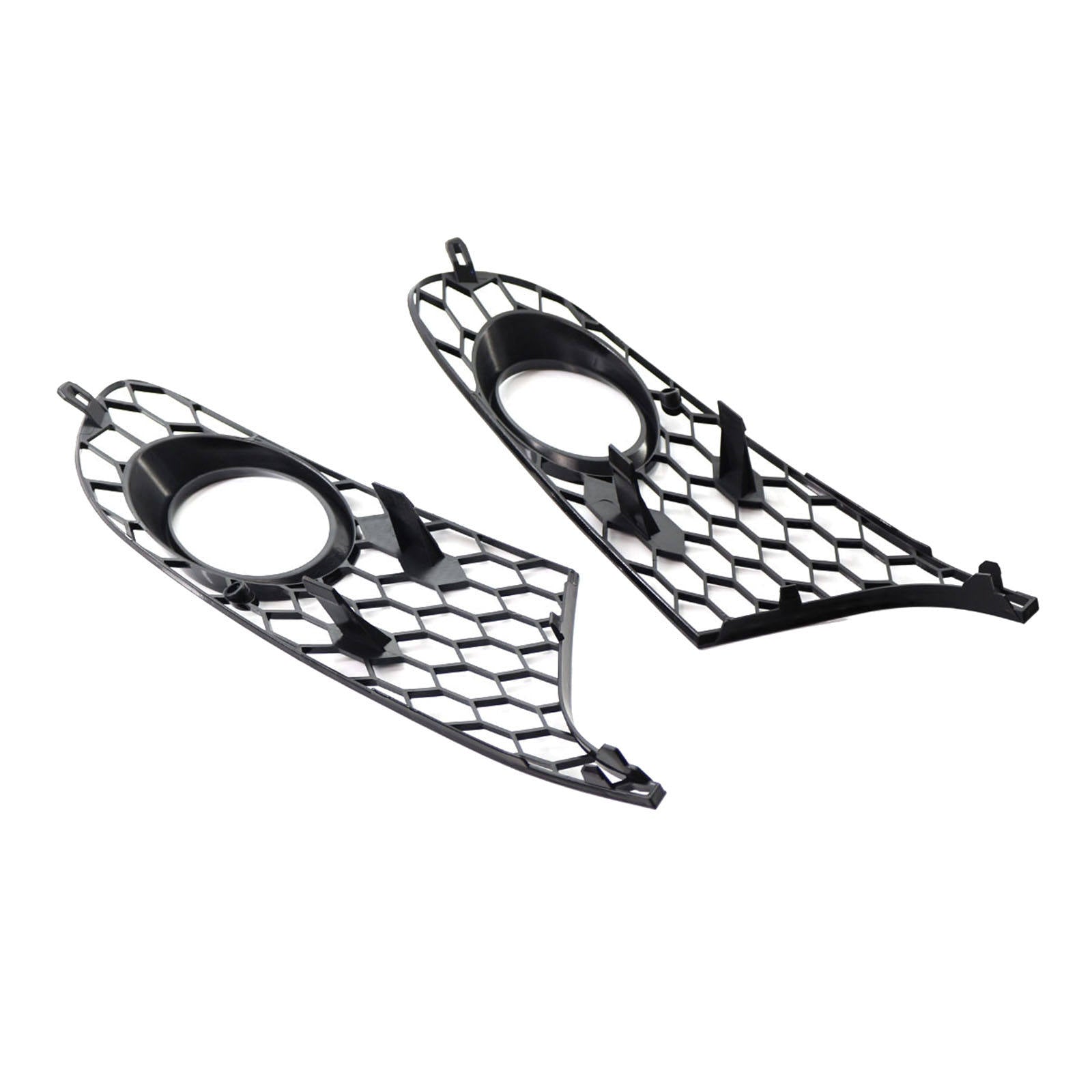 Set of 2 Lower Fog Light Grille Grill Cover for VW Golf 6 09-13 Lightweight