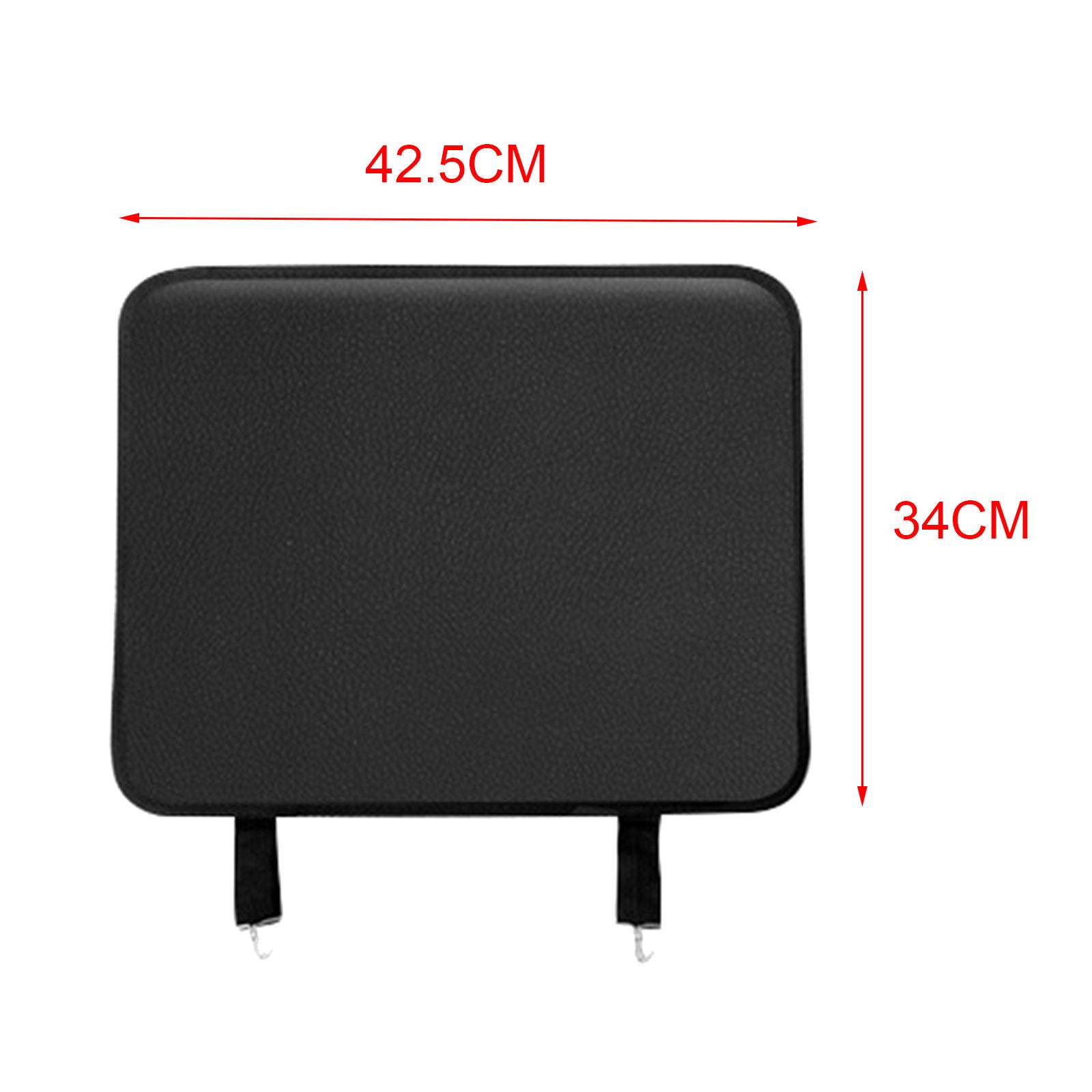 Auto Car Seat Back Cover Kick Mat Clean Anti Dirt Mud Scratches Black Small