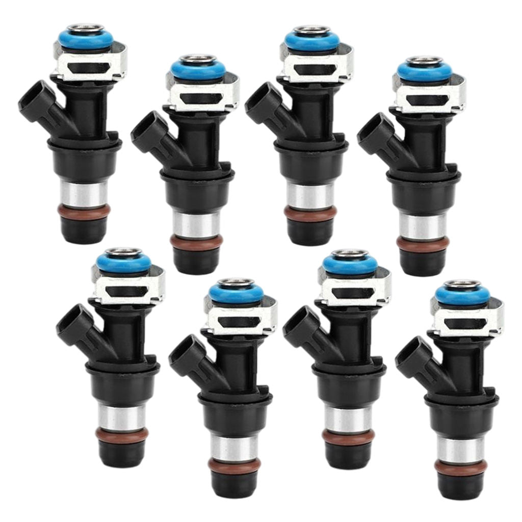 8 Pcs Car Fuel Injectors for GMC 4.8L 5.3L 6.0L 17113553 FJ10062 17113698