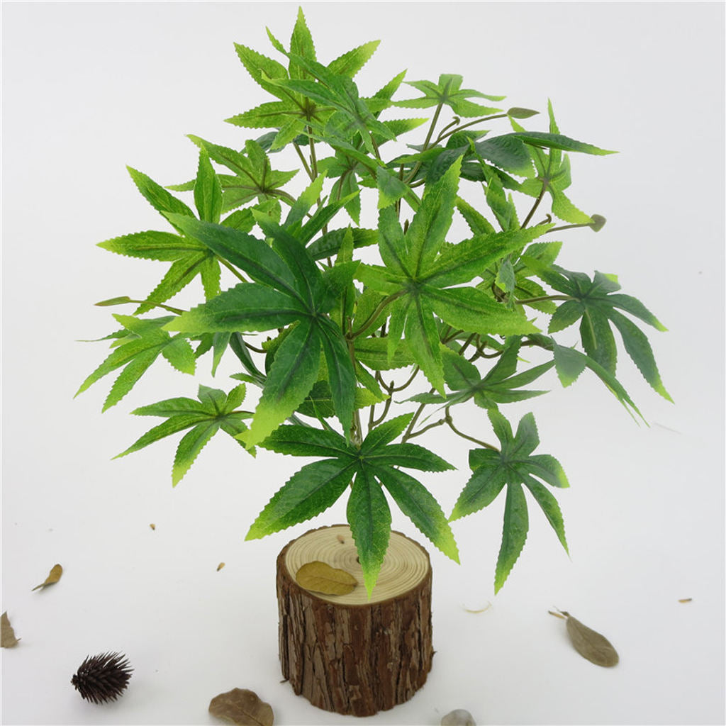 Artificial 80cm Maples Vine Plant Wedding Garland Foliage Tabletop Green