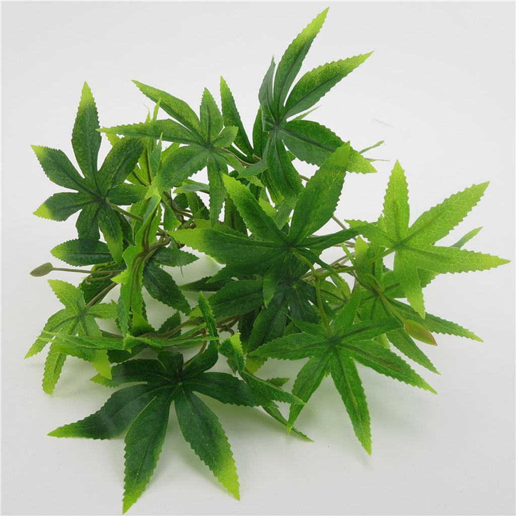 Artificial 80cm Maples Vine Plant Wedding Garland Foliage Tabletop Green