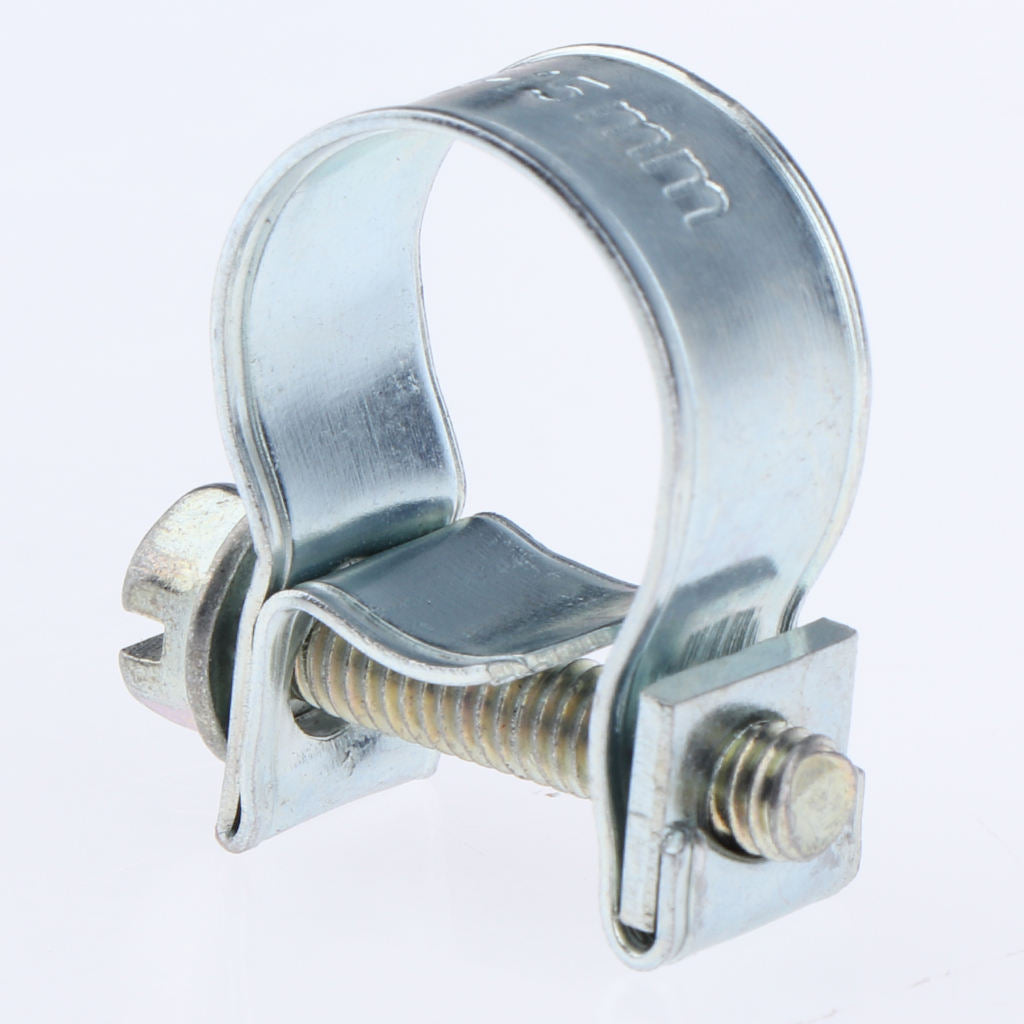 10x Hose Clamps Fuel Line Clips for   Petrol Pipe Ø 13 - 15mm
