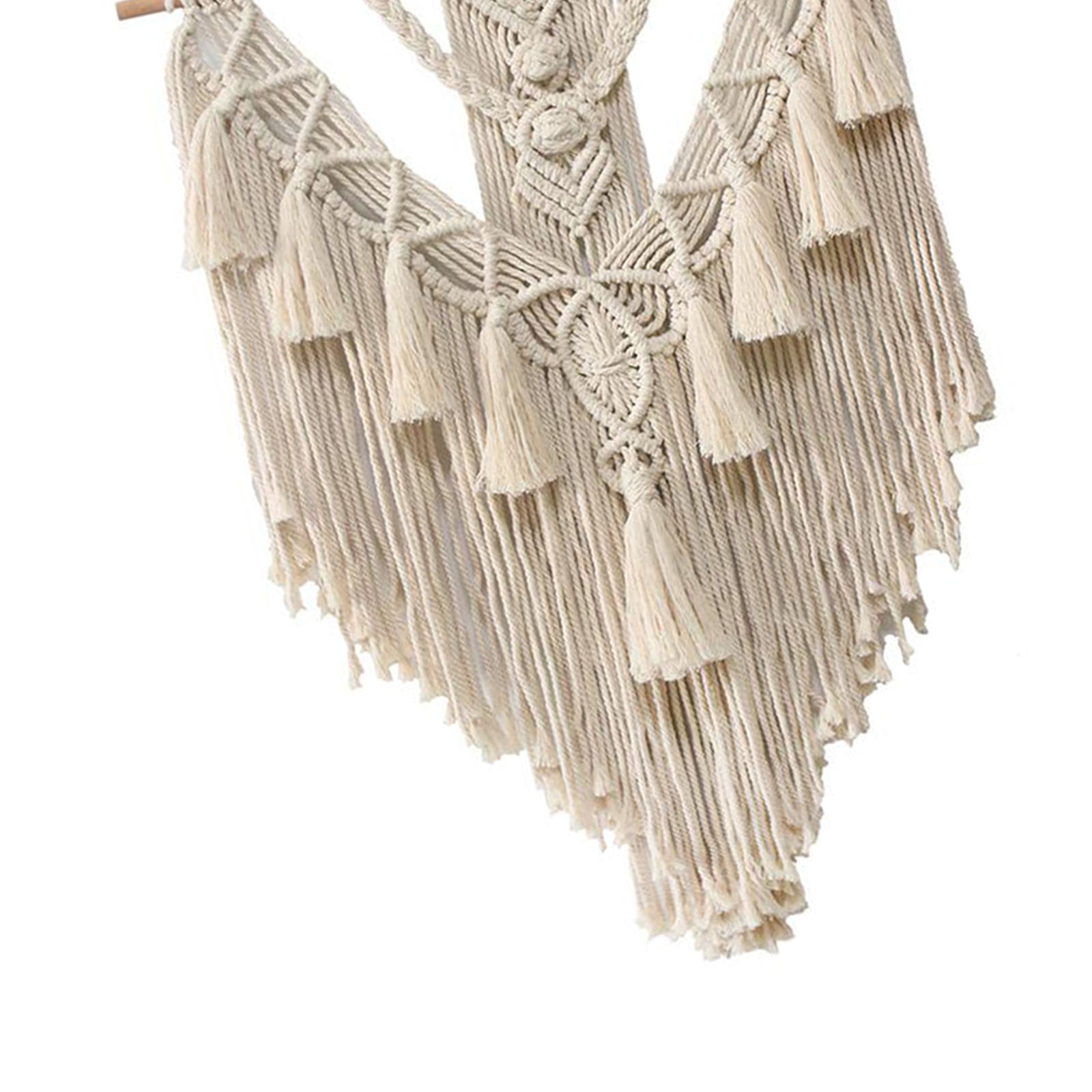 Woven Macrame Boho Lace Tapestry Gift Nursery Mobile Wall Hanging Room Decor