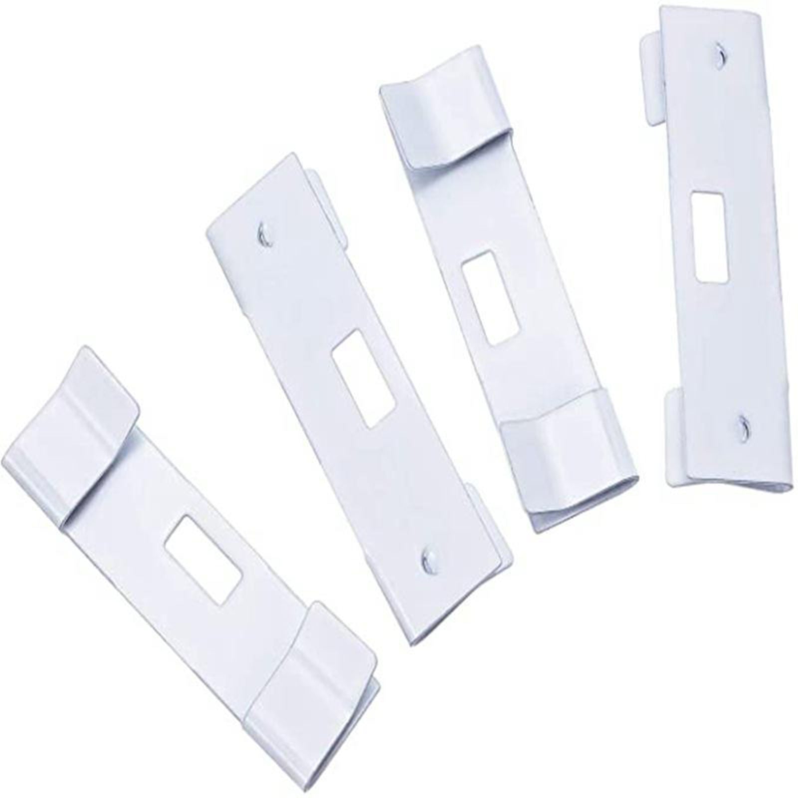 12 Pack Vertical Blind Vane Saver Curved Metal Repair Clips Tabs Accessories
