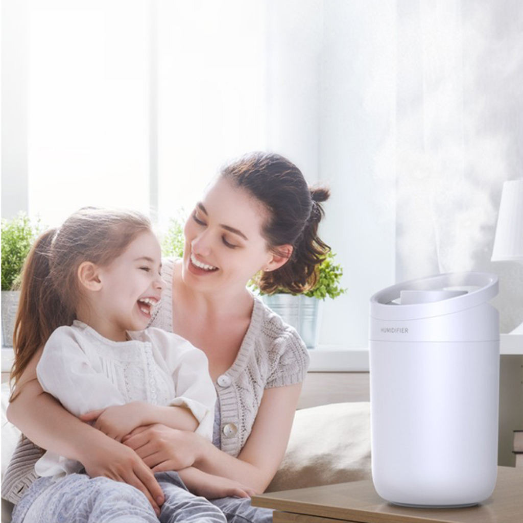 Home Air Humidifier Air Purifier Aroma Difuser USB Powered 3L for Baby Room