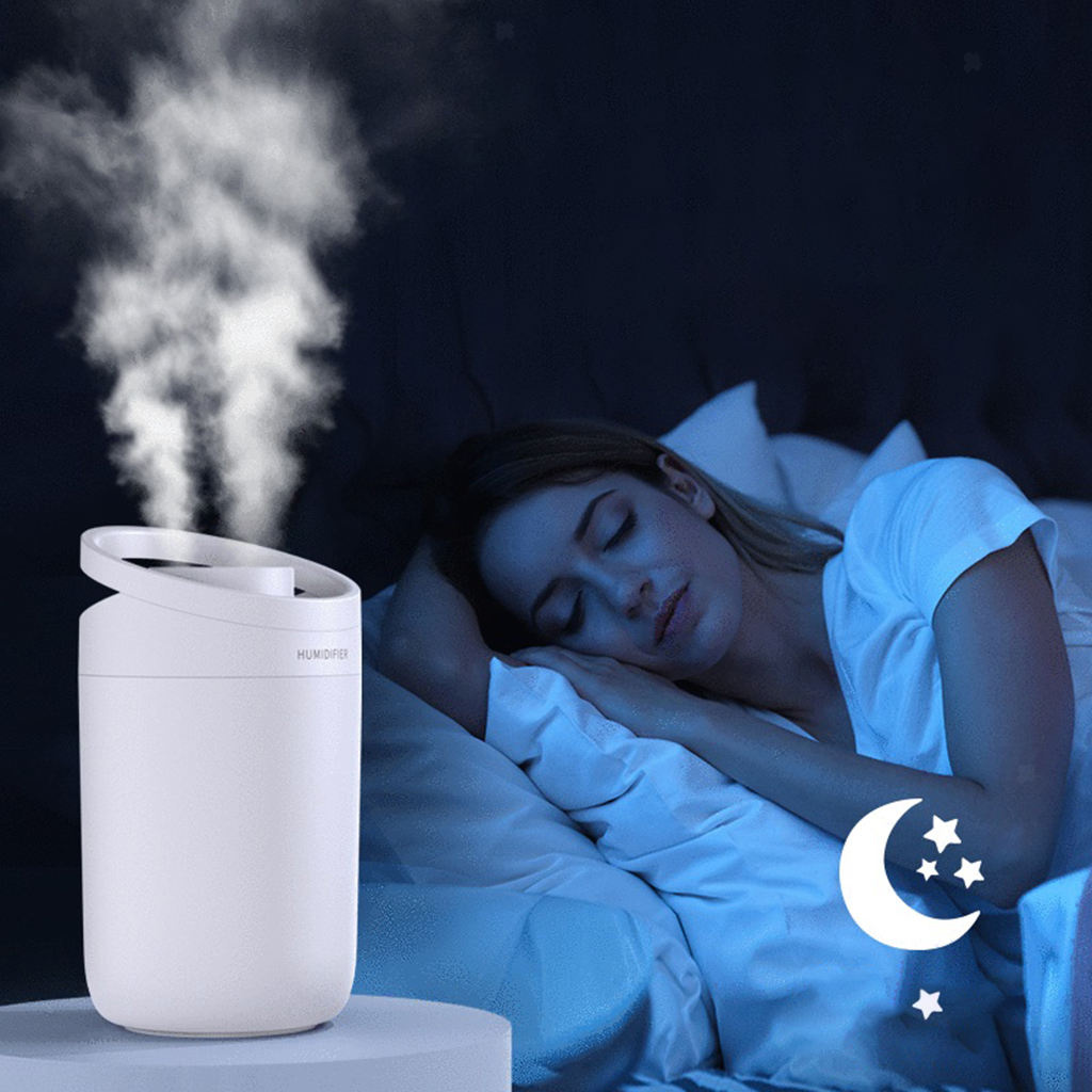 Home Air Humidifier Air Purifier Aroma Difuser USB Powered 3L for Baby Room