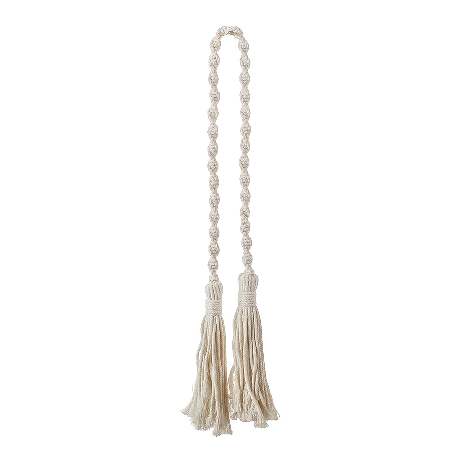 Window Curtain Tiebacks Home Decorative Weave Holdbacks No Tools Required