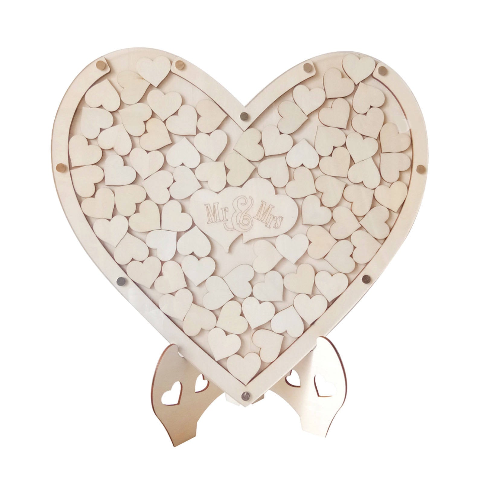 Wedding Guest Book Rustic Visitors Drop Box Decorative Reception Decoration