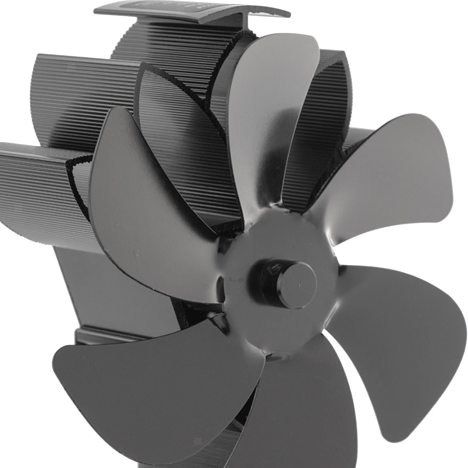 6 Blades Heat Powered Fireplace Fan Wood/Logs Stove Fan Silent Effective Fan