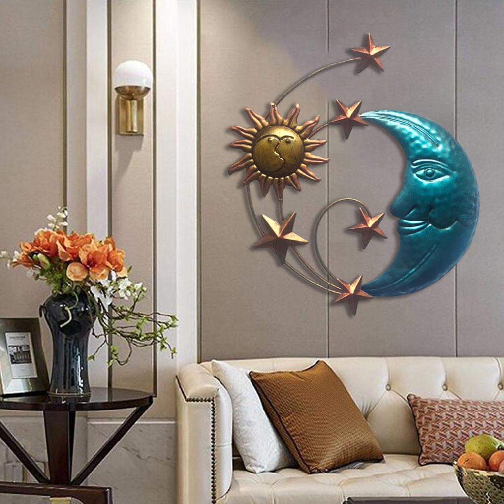 Modern Style Wall Hanging Decor Decorative Interior Sculpture for Balcony