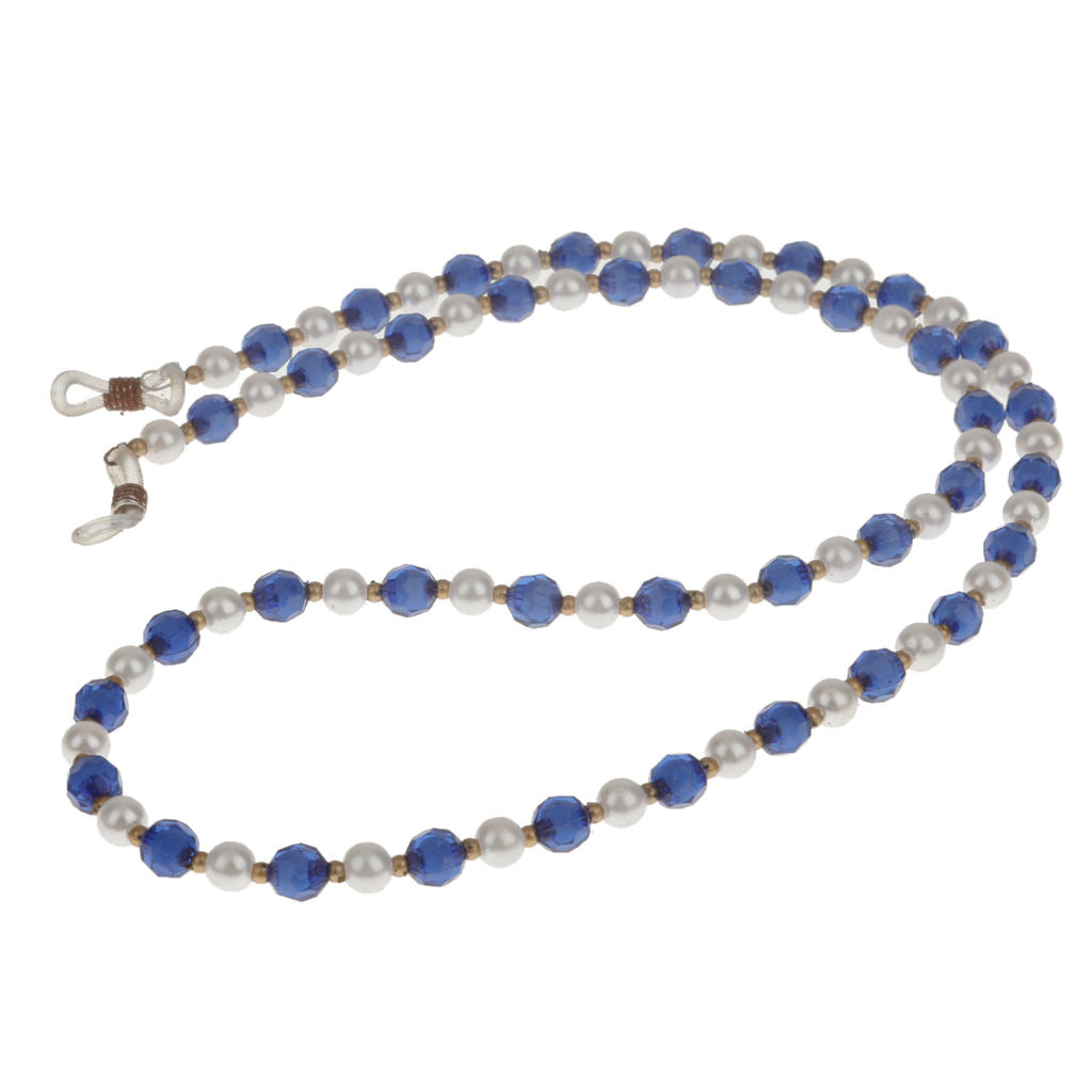 2 Pieces Acrylic Eyeglass Strap Necklace Glasses Sunglass Neck Lanyard Cord
