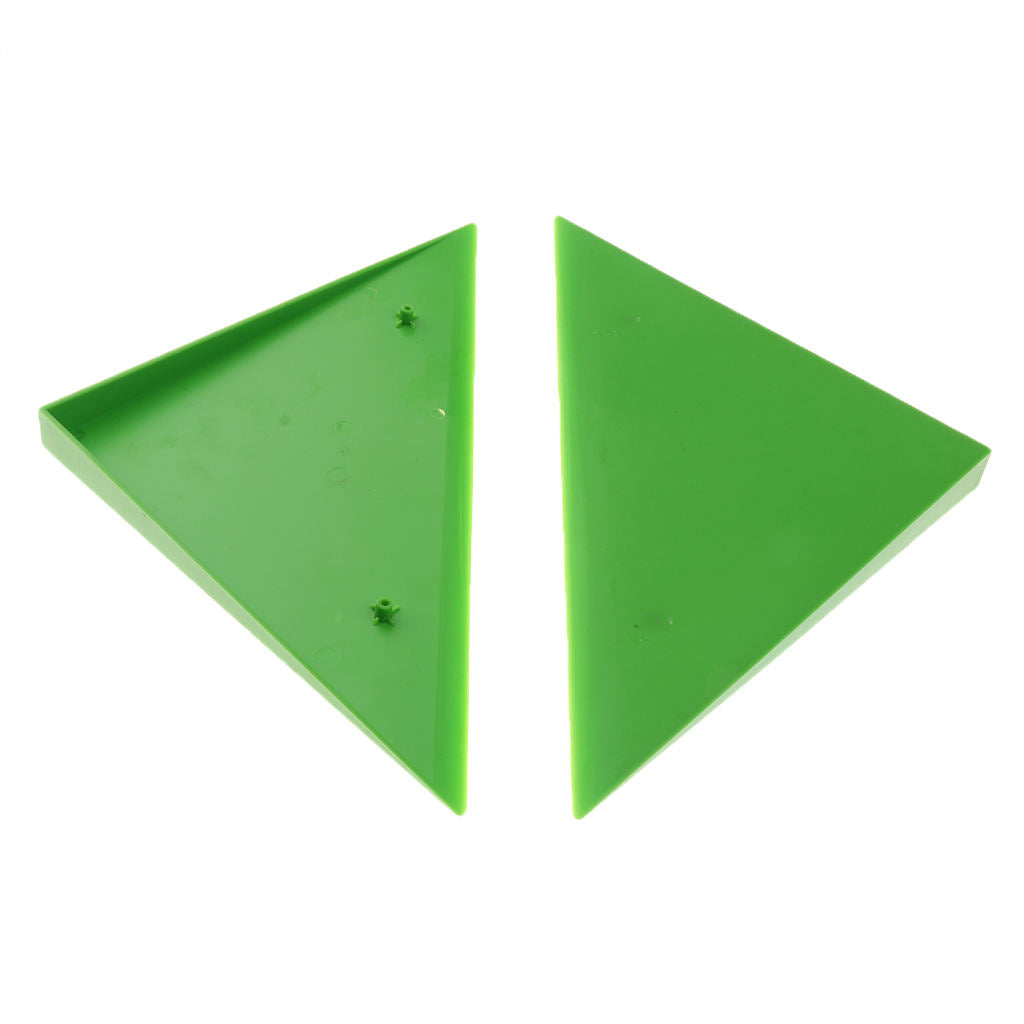 2 Pcs Foosball Table Machine - Triangle Table Corner Edge