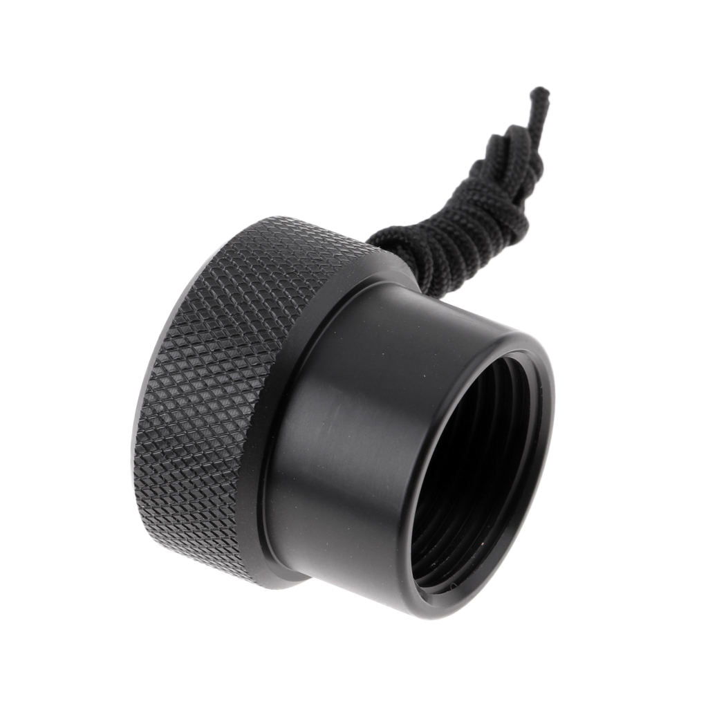 Scuba Diving Dive DIN Tank Valve Regulator Dust Plug   Attached with Rope