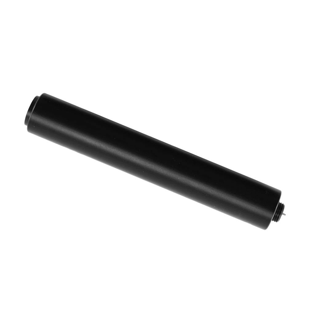 2 pcs Aluminum Cue Extension Pool Cue Extender for Billiards