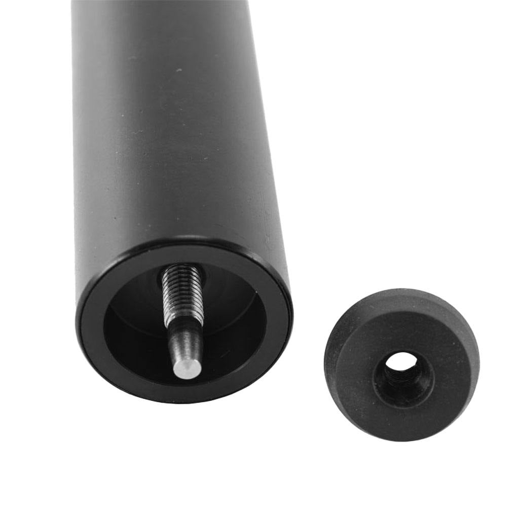 2 pcs Aluminum Cue Extension Pool Cue Extender for Billiards