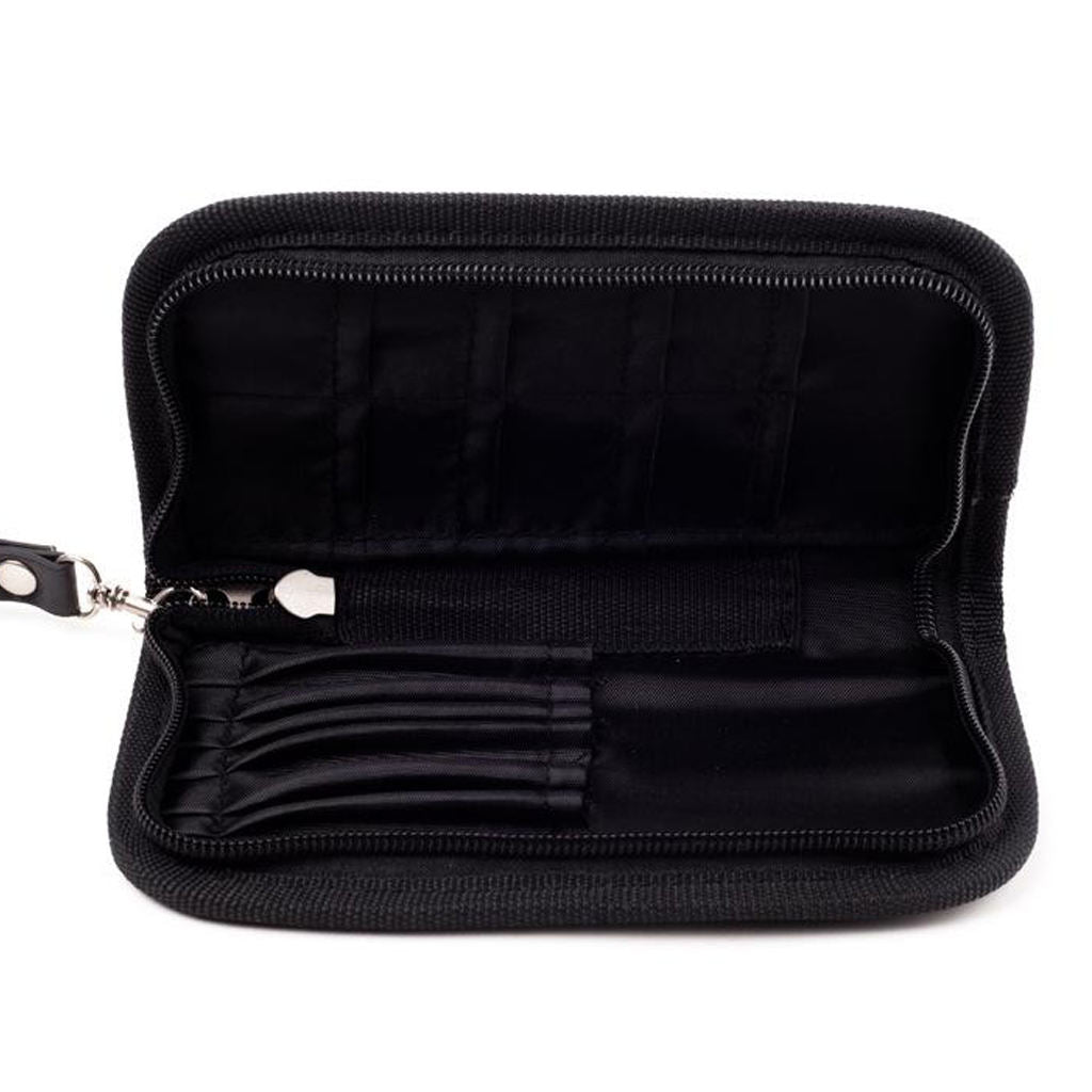 Portable Bifold Dart Carrying Case Holds 12 Darts Steel Tip Darts Zipper Bag