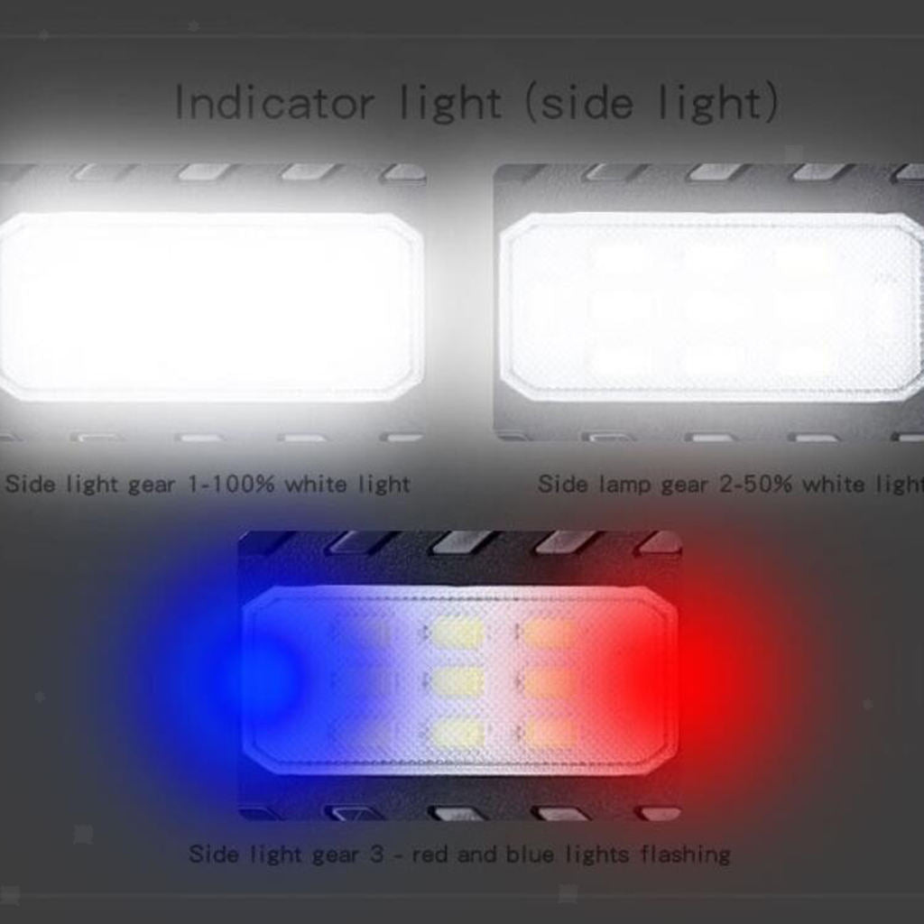 Bike Light Waterproof 4000mAh Handlebar Headlight Ultralight Flashlight
