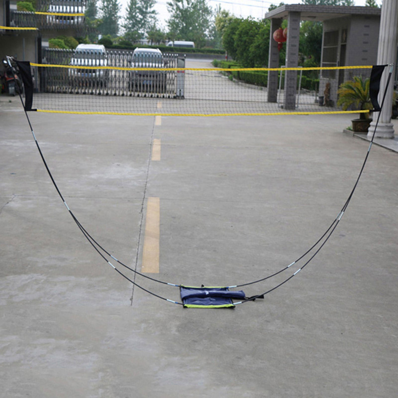 Foldable Portable Badminton Net Easy Assemble for Tennis Yard Backyard