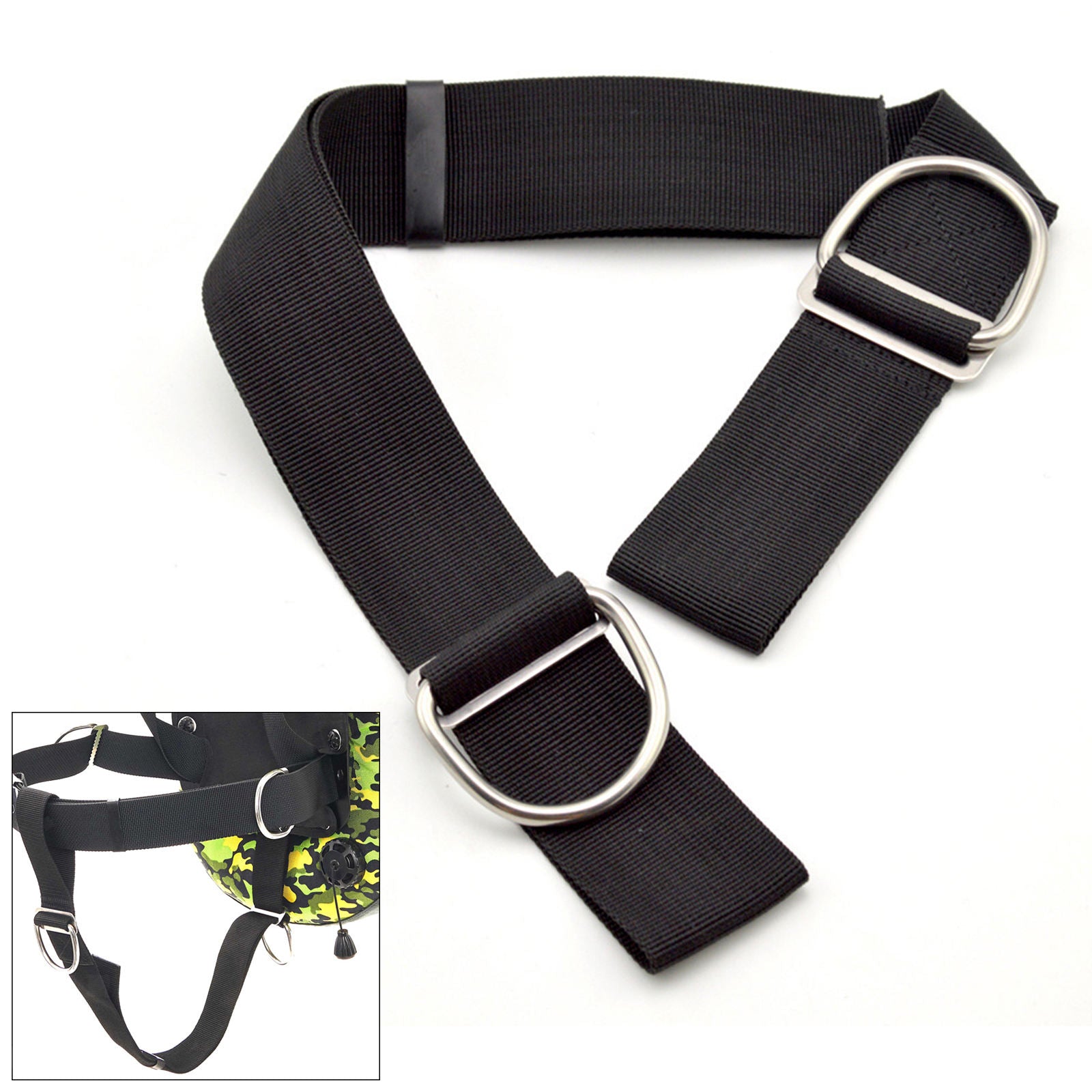 Technical Dive Harness Crotch Strap Universal Crotch Straps BCD Accessory