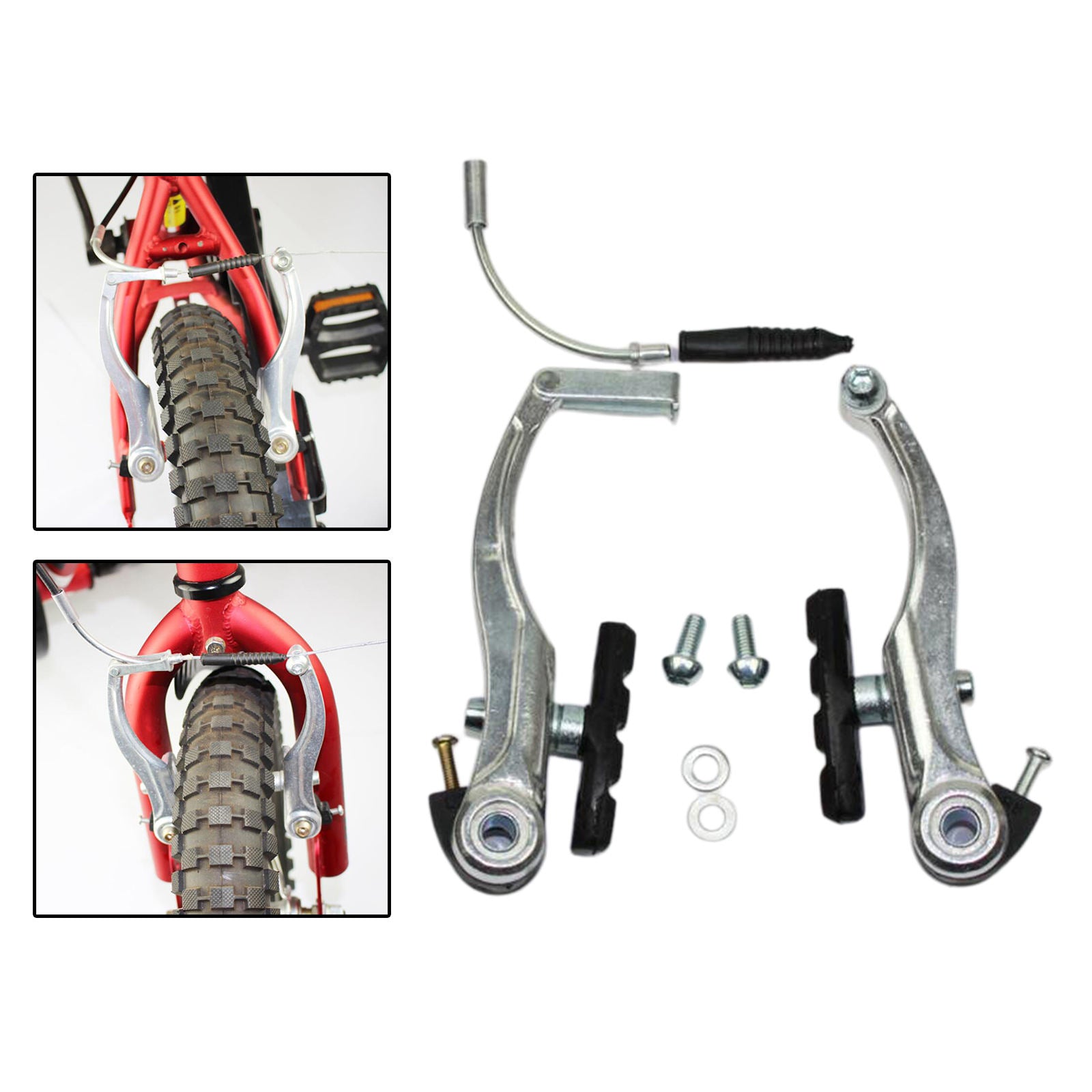 Aluminum Alloy Bikes V Brake Kit Mountain Bikes BMX Front Rear Components