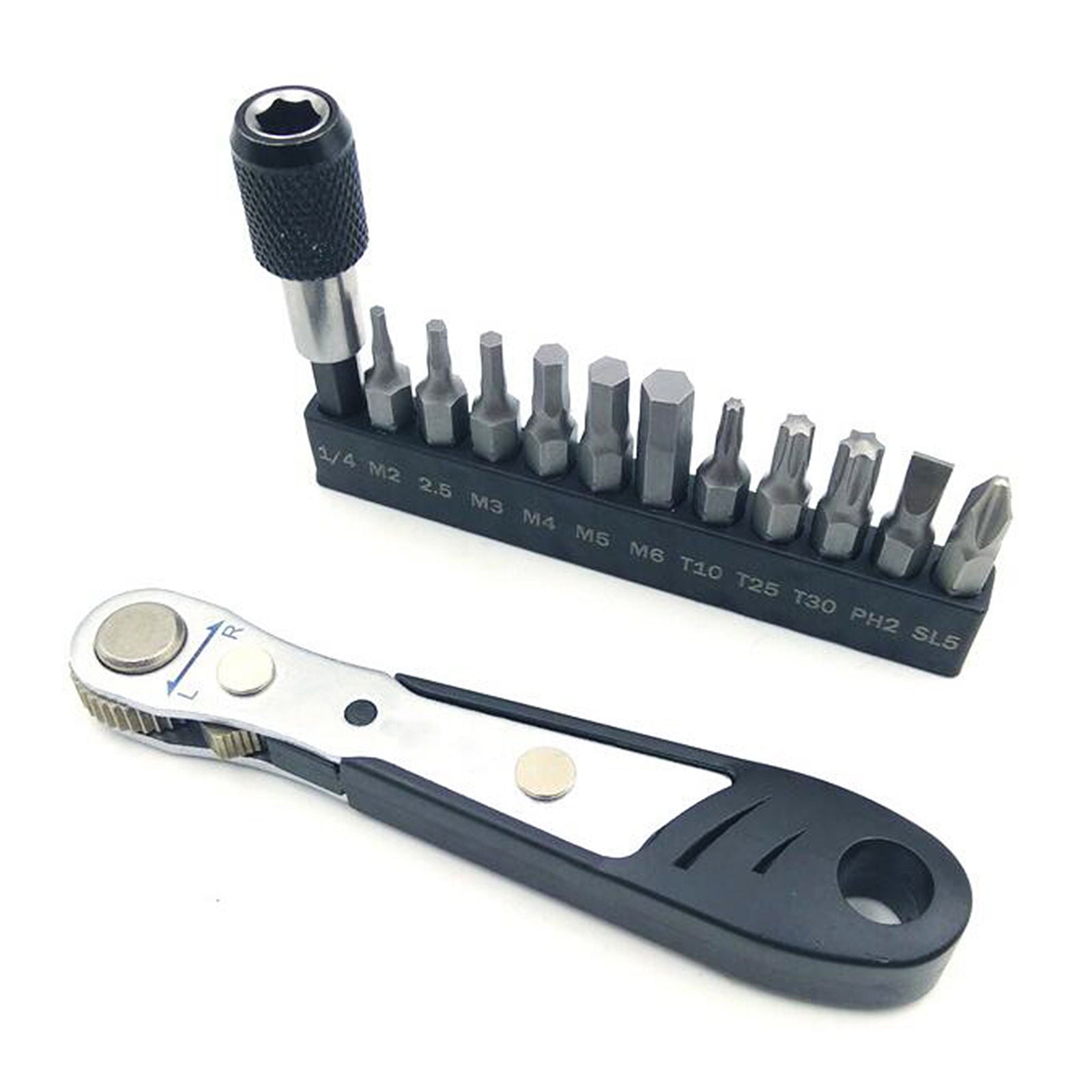Quick Release Ratchet Wrench Spanner Bike Repair Tools Kit for Accs