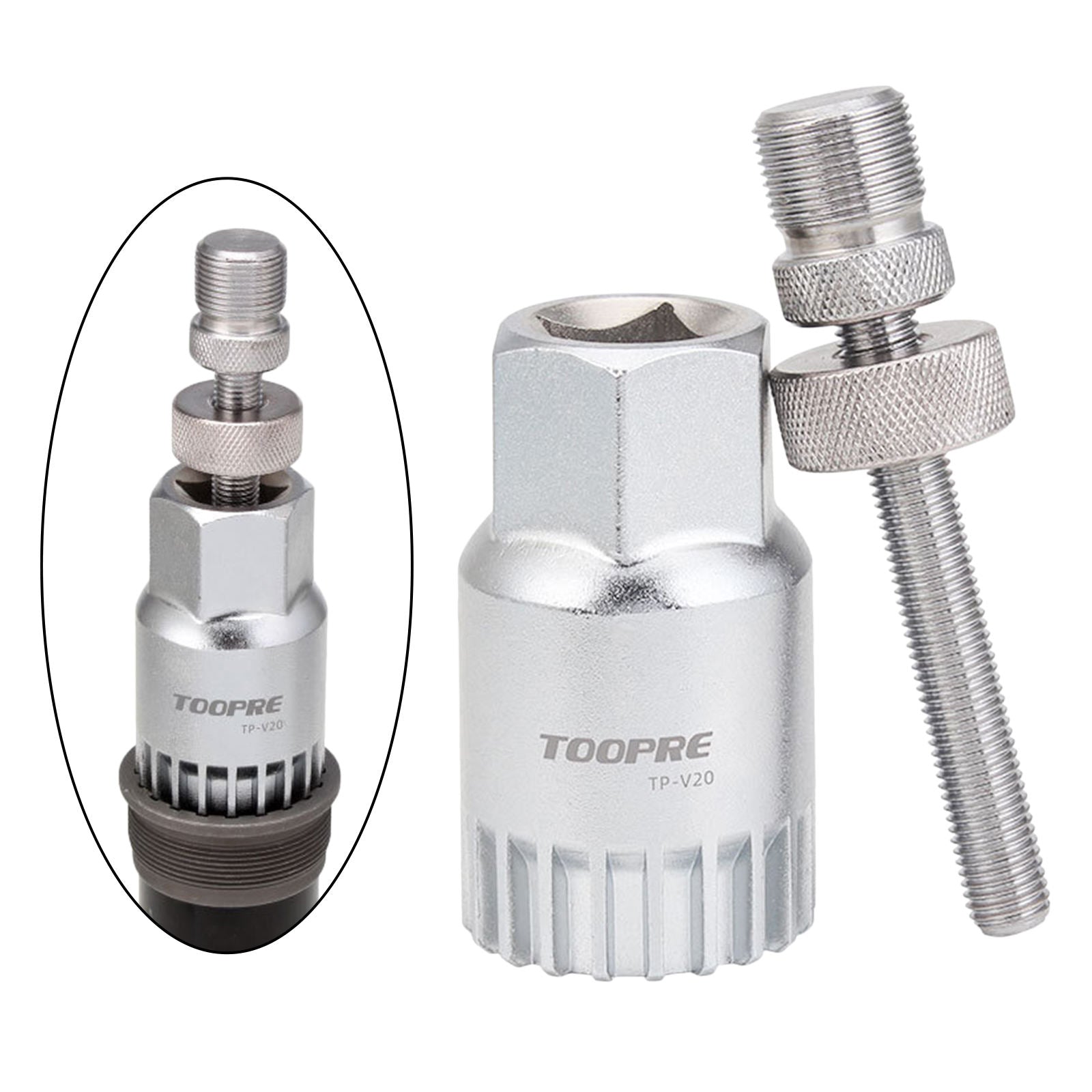Bicycle Bottom Bracket Removal Tool 20 Teeth Wheel Puller Remover Road Bike
