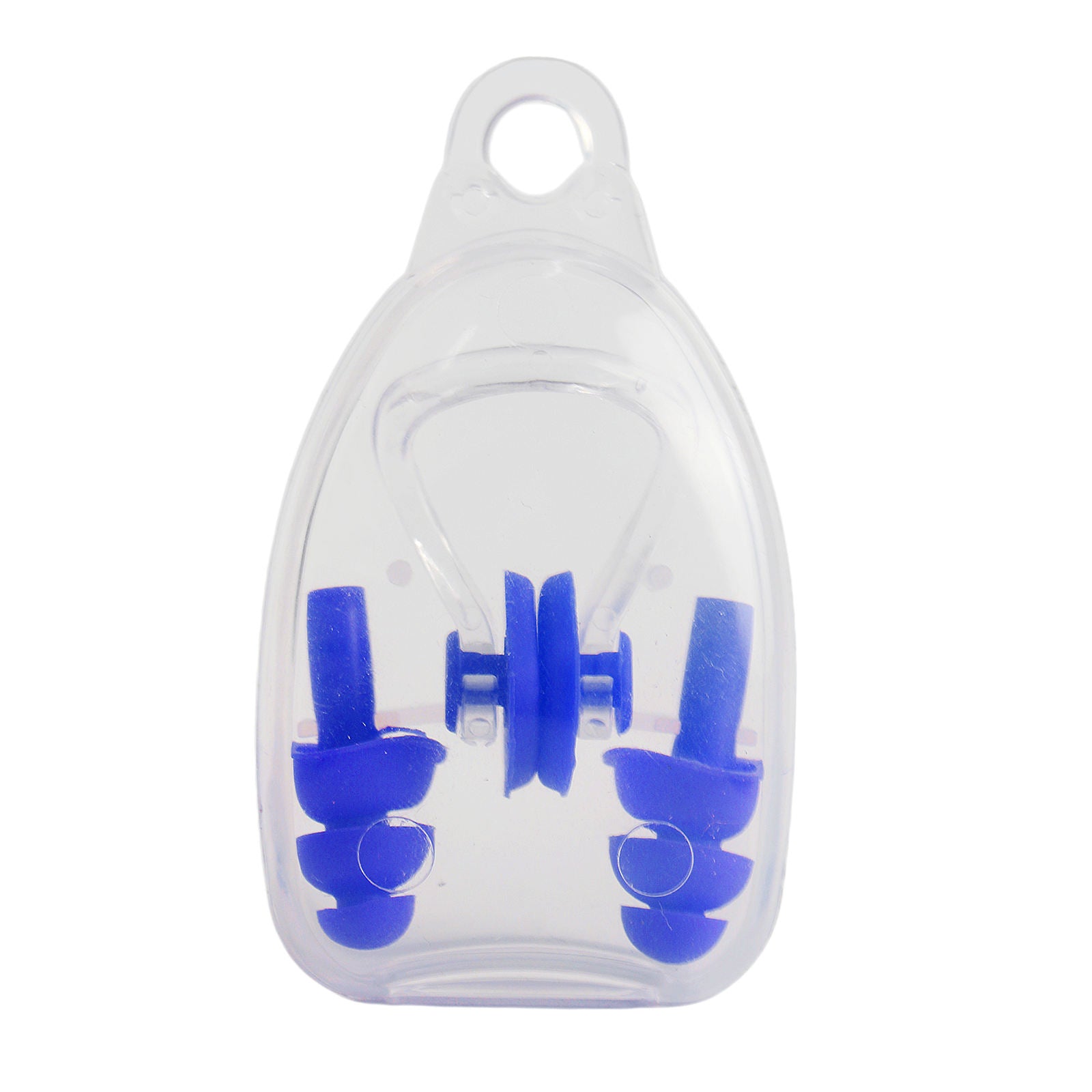 Swimming Nose Clip Dive Ear Nose Protector for Bathing Surfing Blue