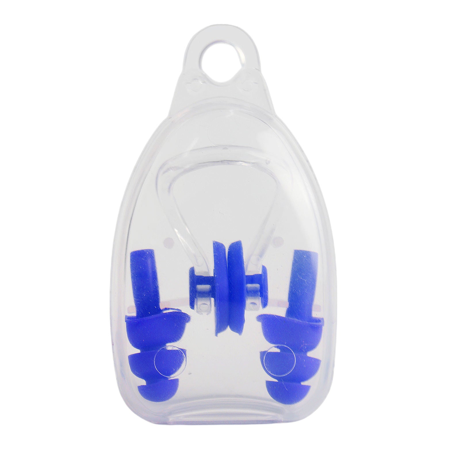 Swimming Nose Clip Dive Ear Nose Protector for Bathing Surfing Blue