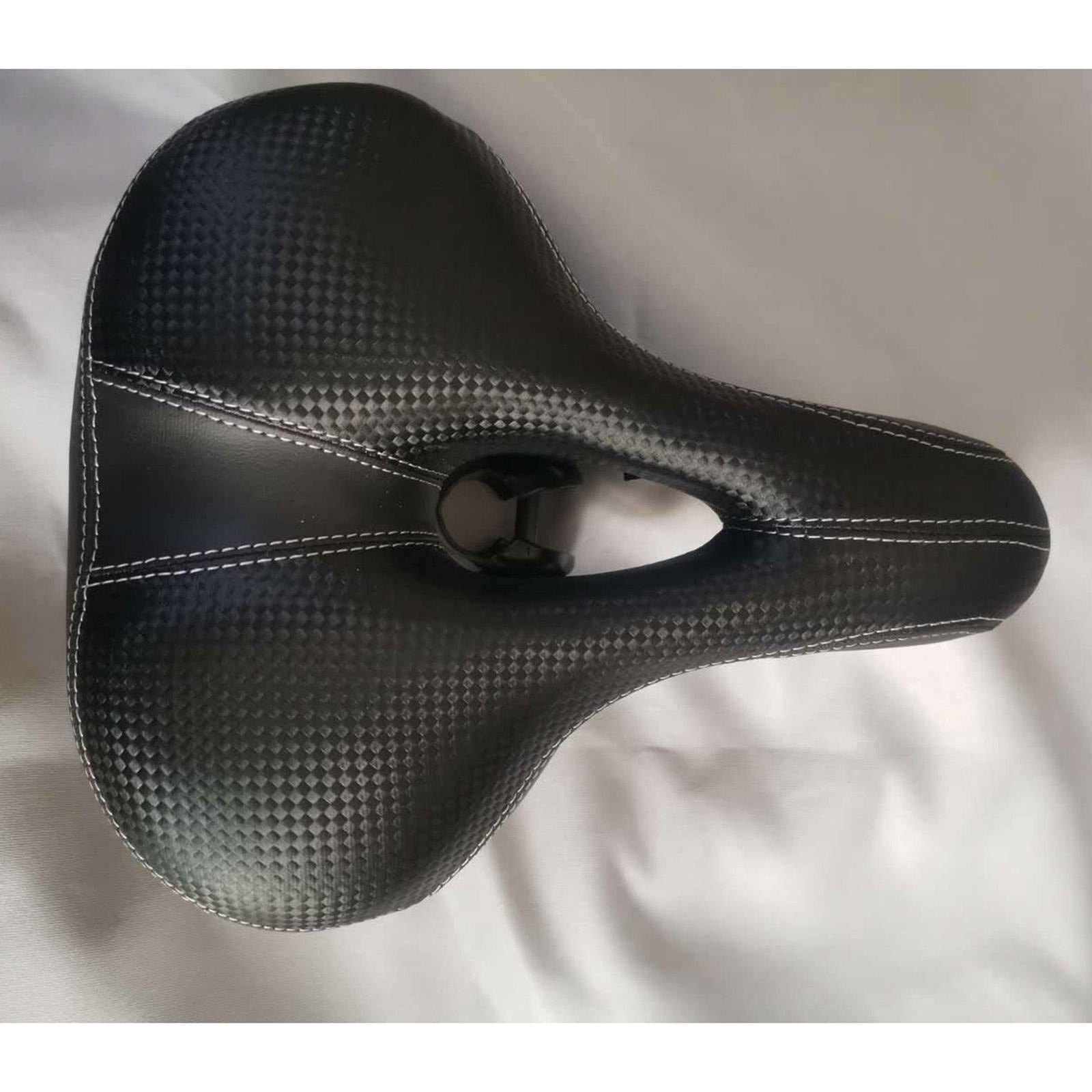 Double spring bicycle wide Big Bum soft comfort saddle seat cushion
