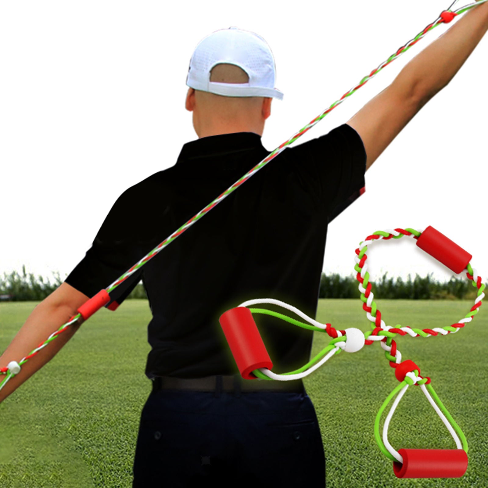 Resistance Bands Golf Pilates Warm Up Activation Training Aid