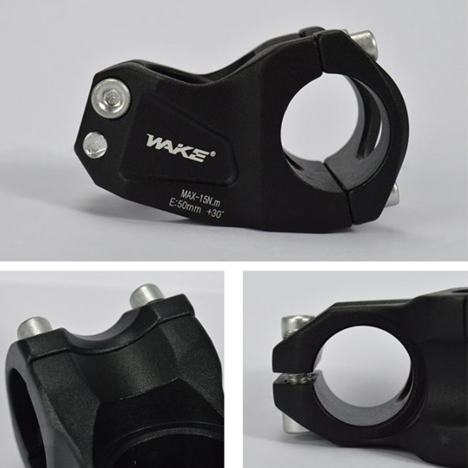 Mountain Bike Stem Short Handlebar Replacement for Road Bike Repair Parts
