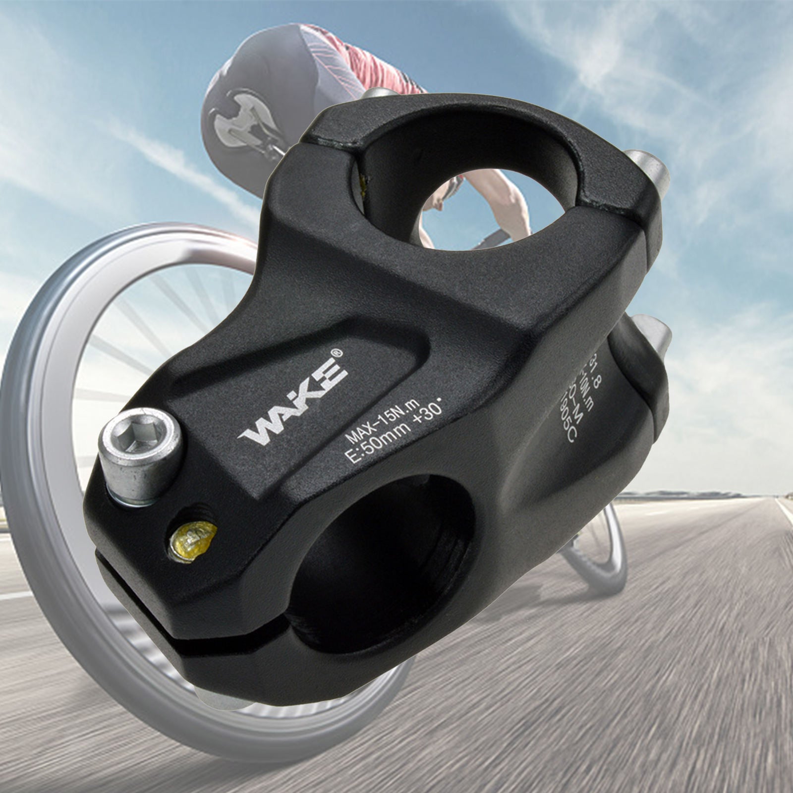 Mountain Bike Stem Short Handlebar Replacement for Road Bike Repair Parts