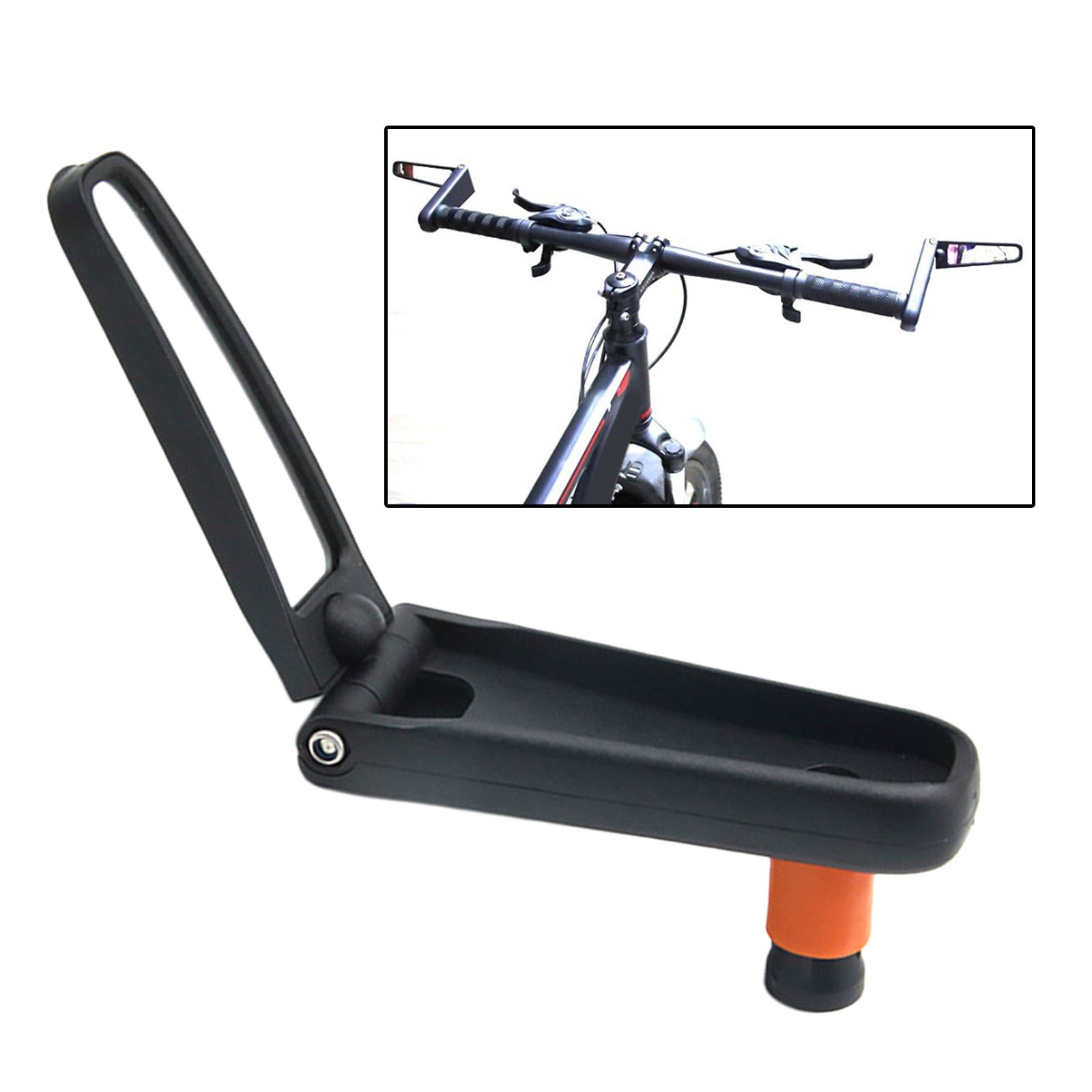 Bike Rearview Mirror 360° Adjustable Handlebar end Mirror for Mountain Bike