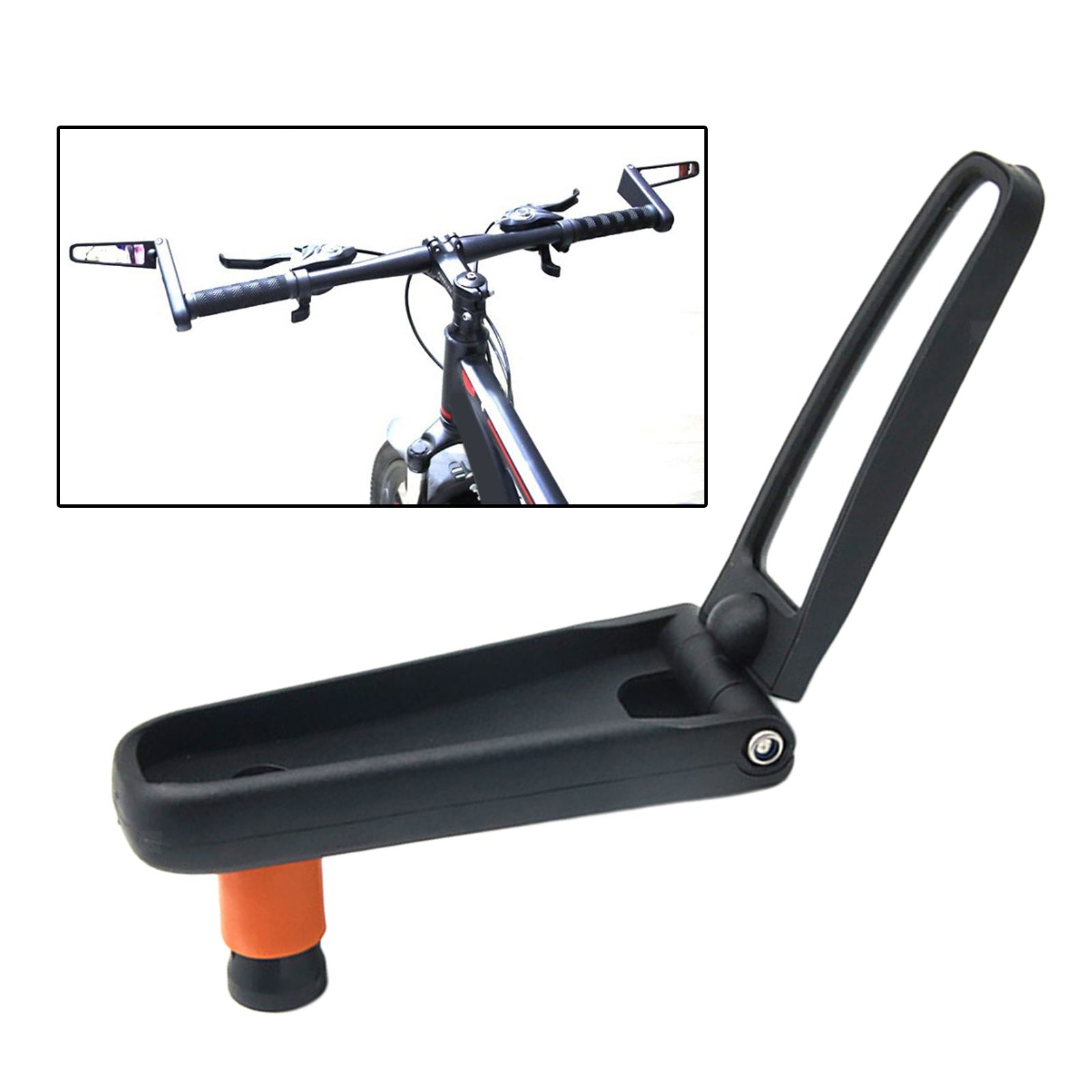 Bike Rearview Mirror 360° Adjustable Handlebar end Mirror for Mountain Bike