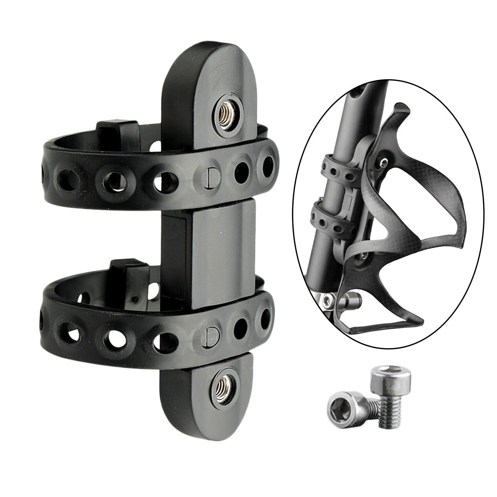Mountain Bike  Water Bottle, Holder, Adapter, Handlebar Bracket