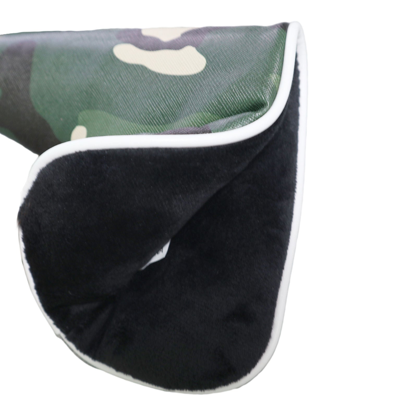 Camouflage Green Golf Club Putter Headcovers PU Leather Golf Putter Cover Mini