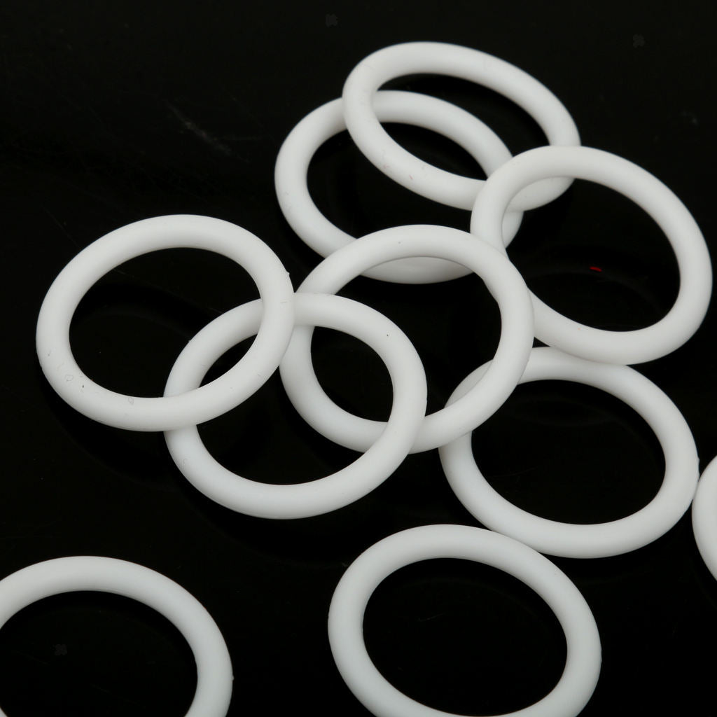 20x 21mm Pacifiers Holder Napkin Adapter Dummy Chain Holder O ring for MUM