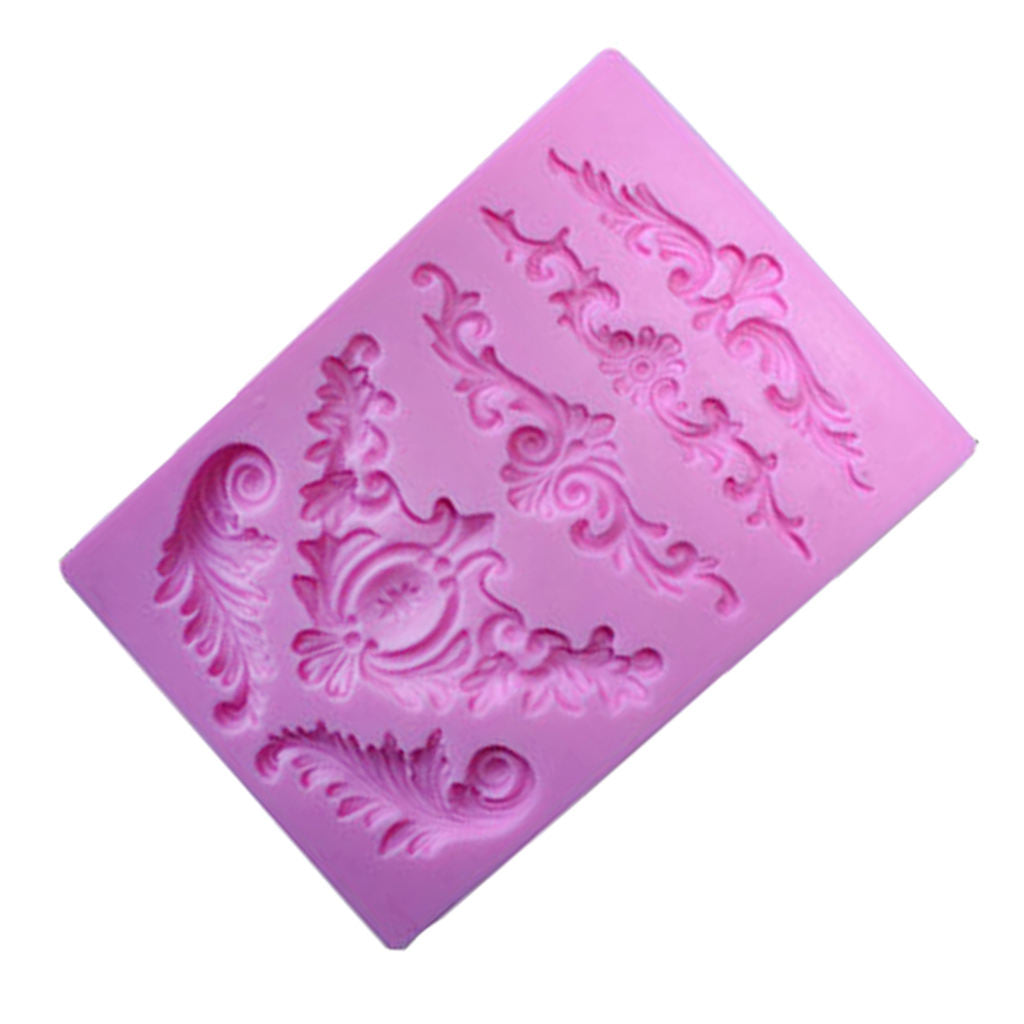 1 piece Nonstick Silicone Baking Mold Decorating  Cake Mold, 13 x 9 x 0.8 cm