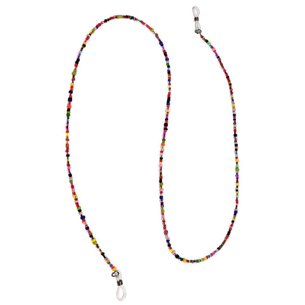 Small Colorful Beads Eyeglasses Cord Sun Glasses Holder Eyeglass Chains