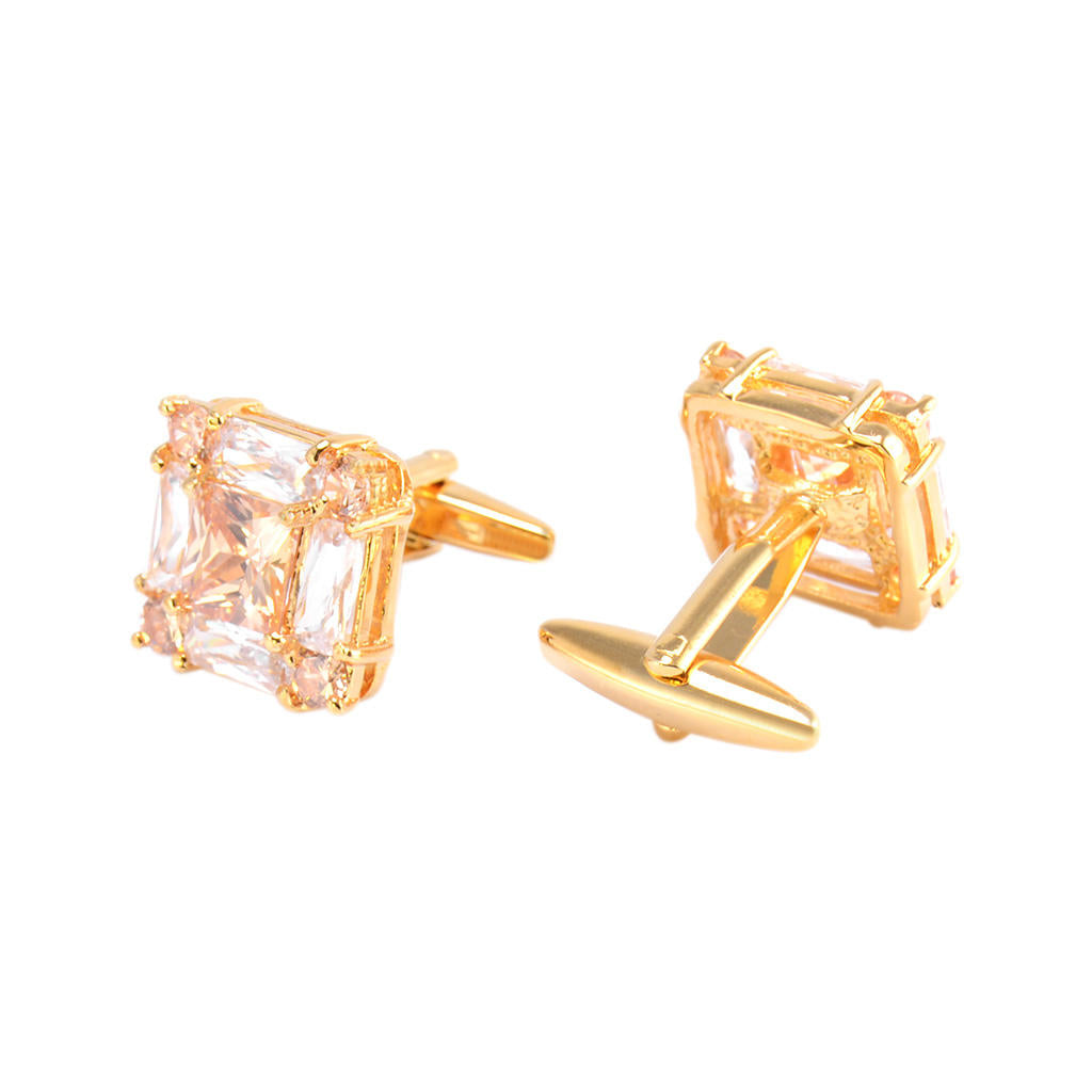 Men's Elegant Cufflinks Wedding Party Favor Groom Cuff Link 18x18mm 2