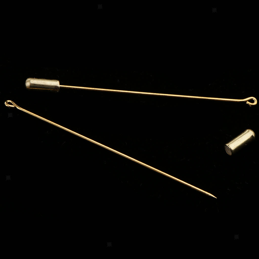 20pcs Golden Brooch Pin Collar Lapel Brooch Pin Jewelry Birthday Gifts