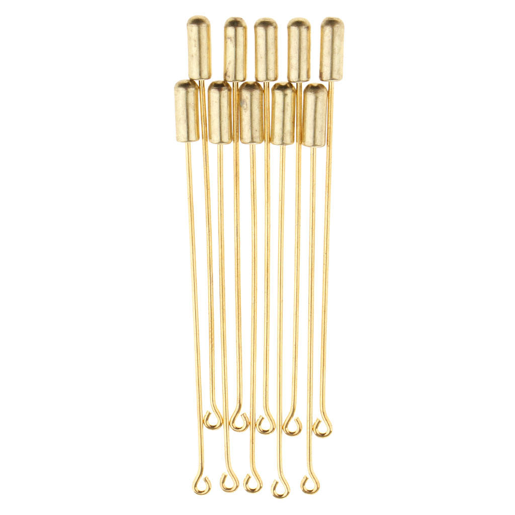 20pcs Golden Brooch Pin Collar Lapel Brooch Pin Jewelry Birthday Gifts