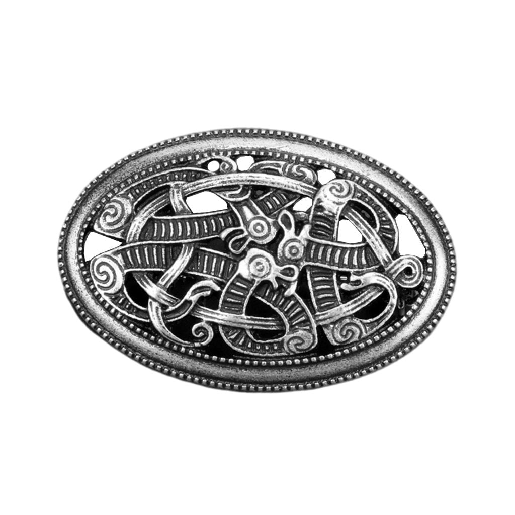 4Pcs Norse Viking Brooch Pin Scarf Cloak Nordic Pennanular Pin Jewelry